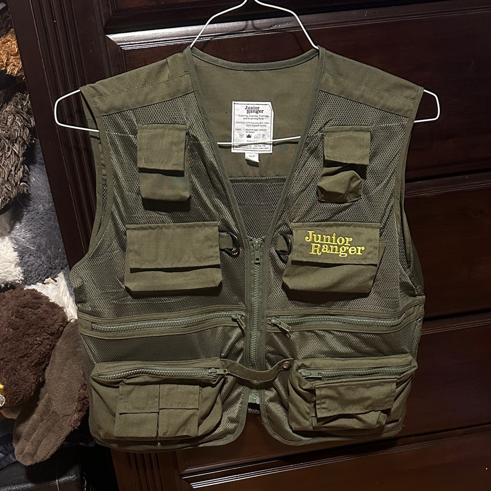 Kids Costume Vest - Green